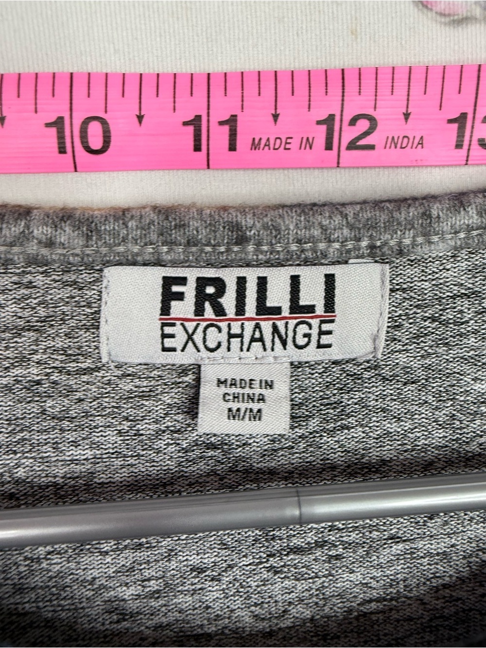 FRILLI EXCHANGE shirt Black Long-Sleeve Dot-Pattern Tee - Picture 6 of 8